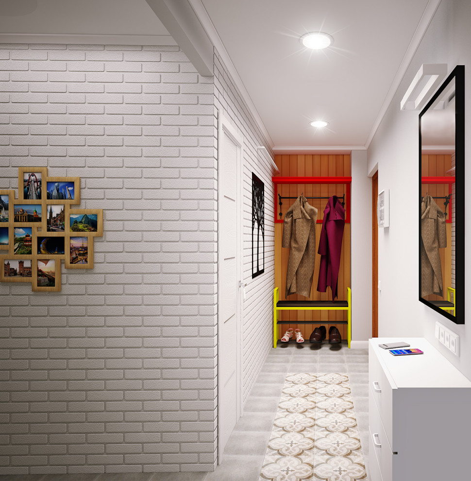 Дизайн-проект интерьера однокомнатной квартиры