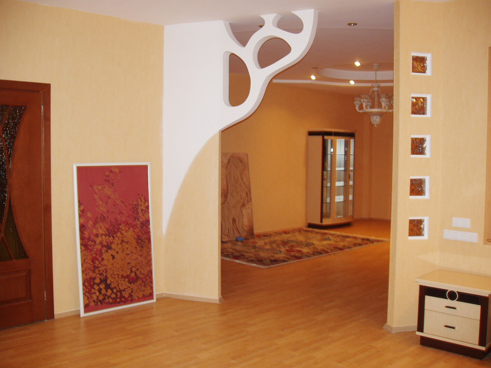 Golden autumn Cyrus - design in oriental style