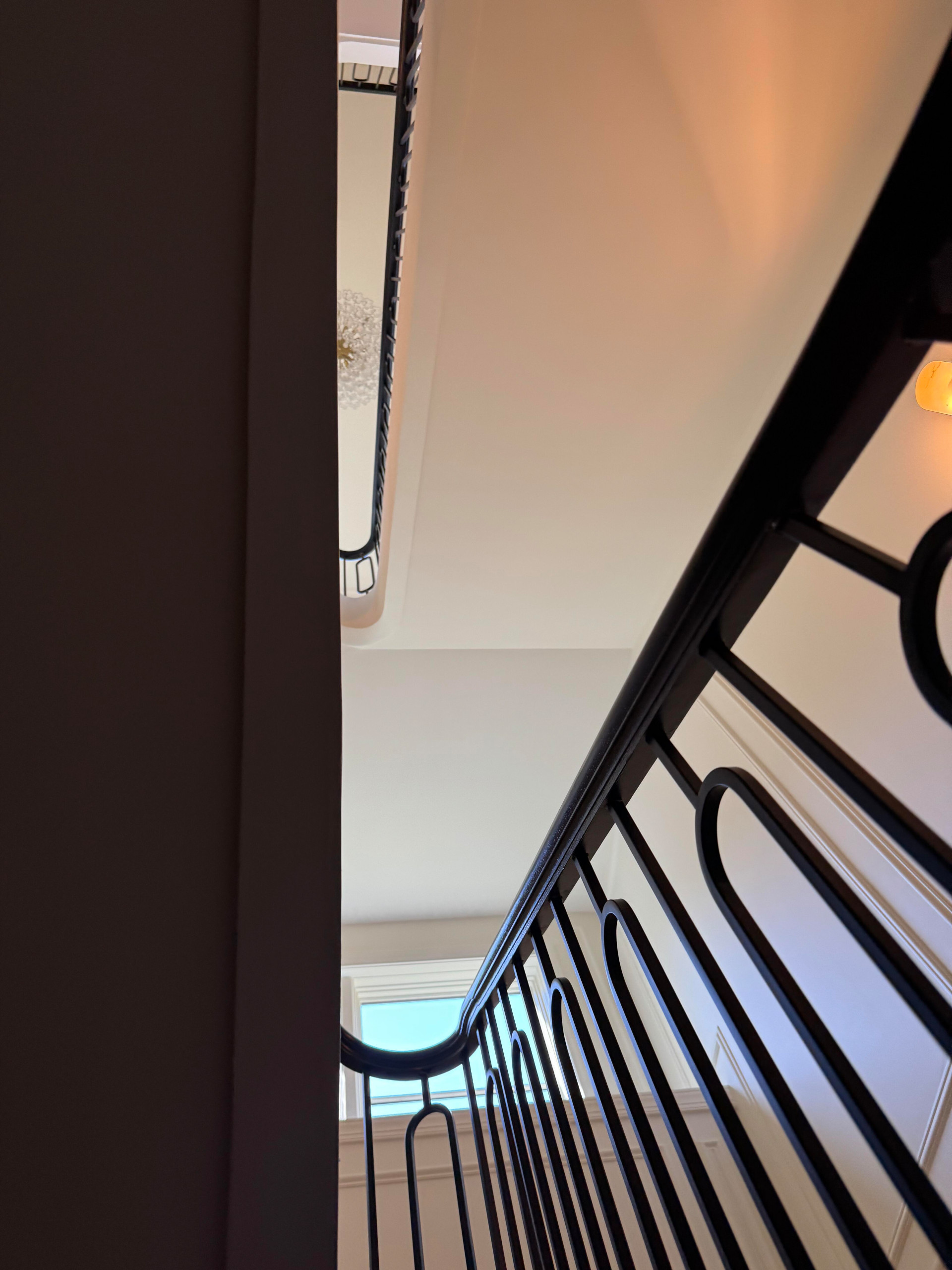 134_Stunning Straight Stair with an Elliptical Twist, McLean, VA 22101