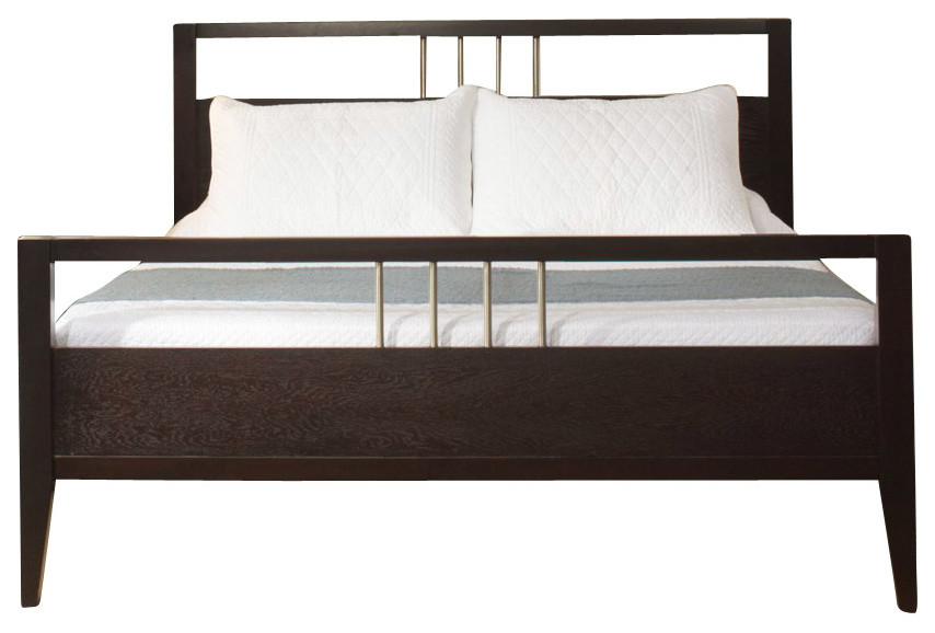 Modus Nevis 2-Piece Platform Bedroom Set, Espresso