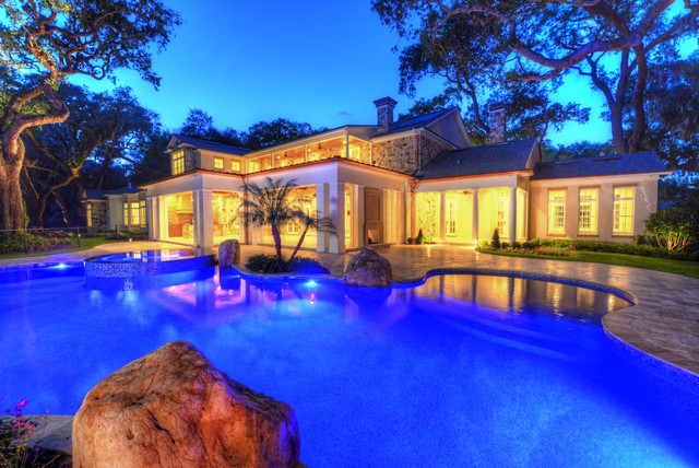 Baker House landhausstil-pools