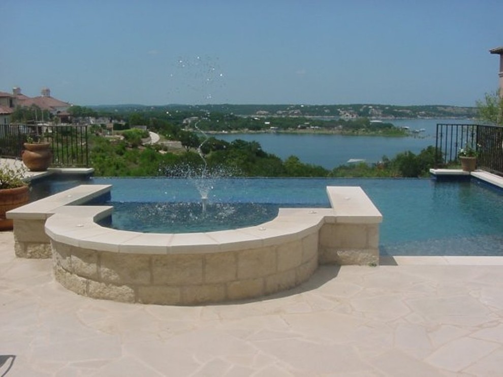 Photo of a traditional pool in Austin.