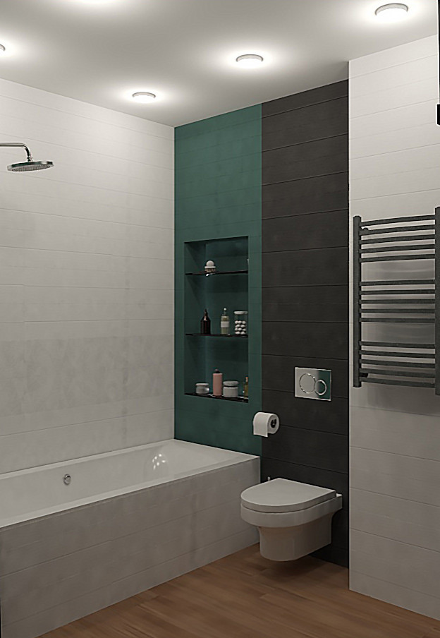 проходная кухня-студия