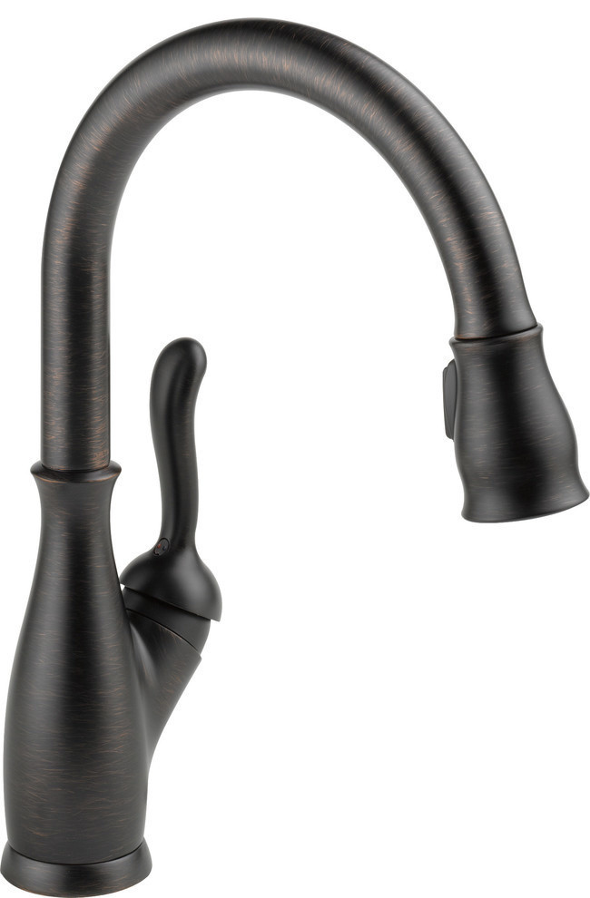 Delta Leland Single Handle Pull-Down Kitchen Faucet, Venetian Bronze