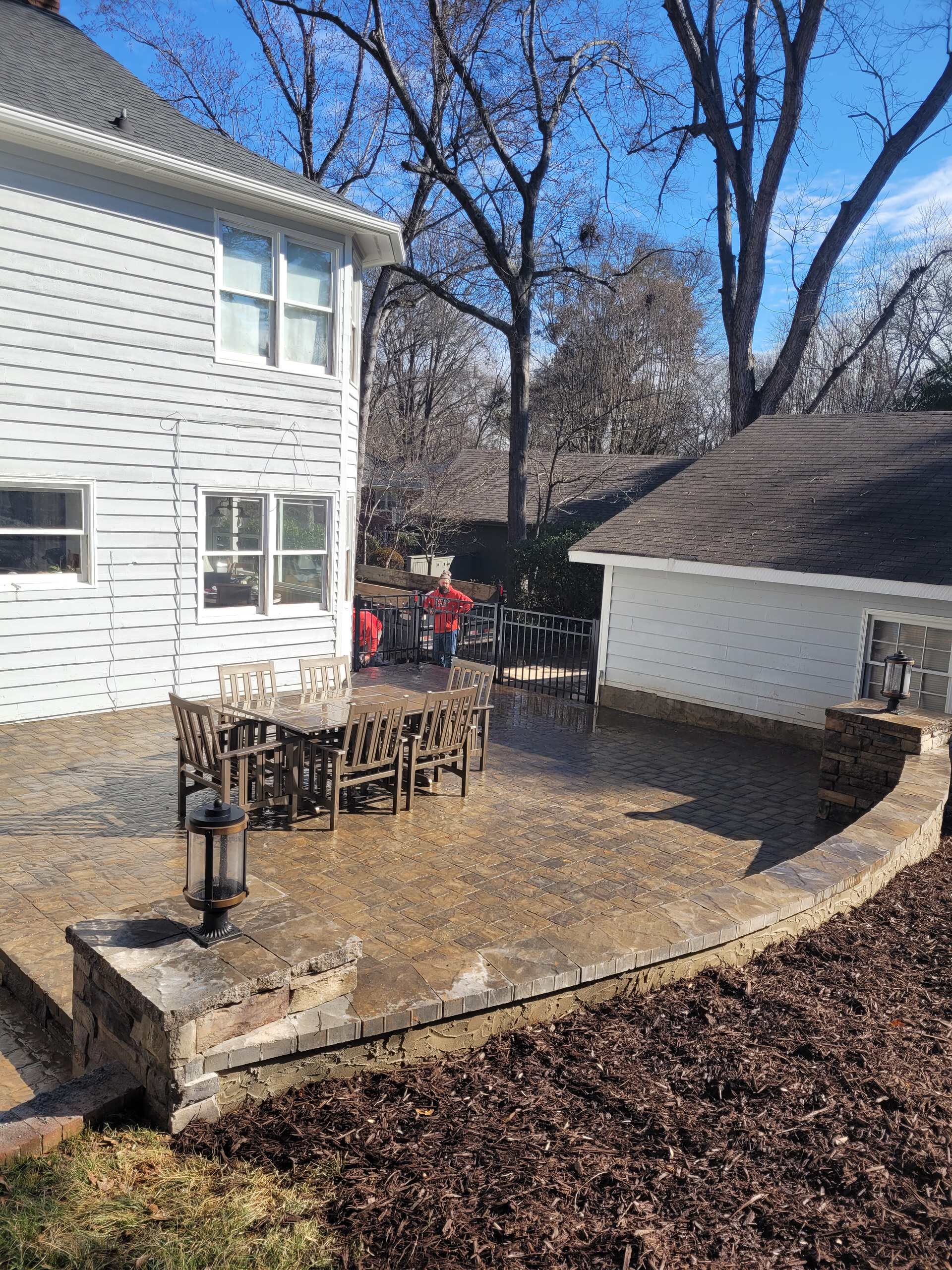 Pavestone Patio and Retaining Wall