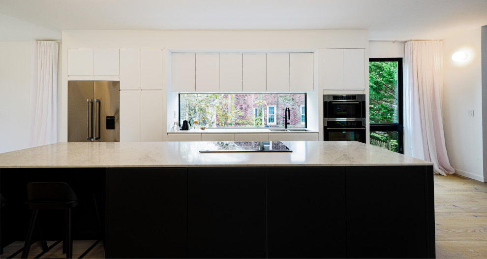 Danish home design photo in Philadelphia