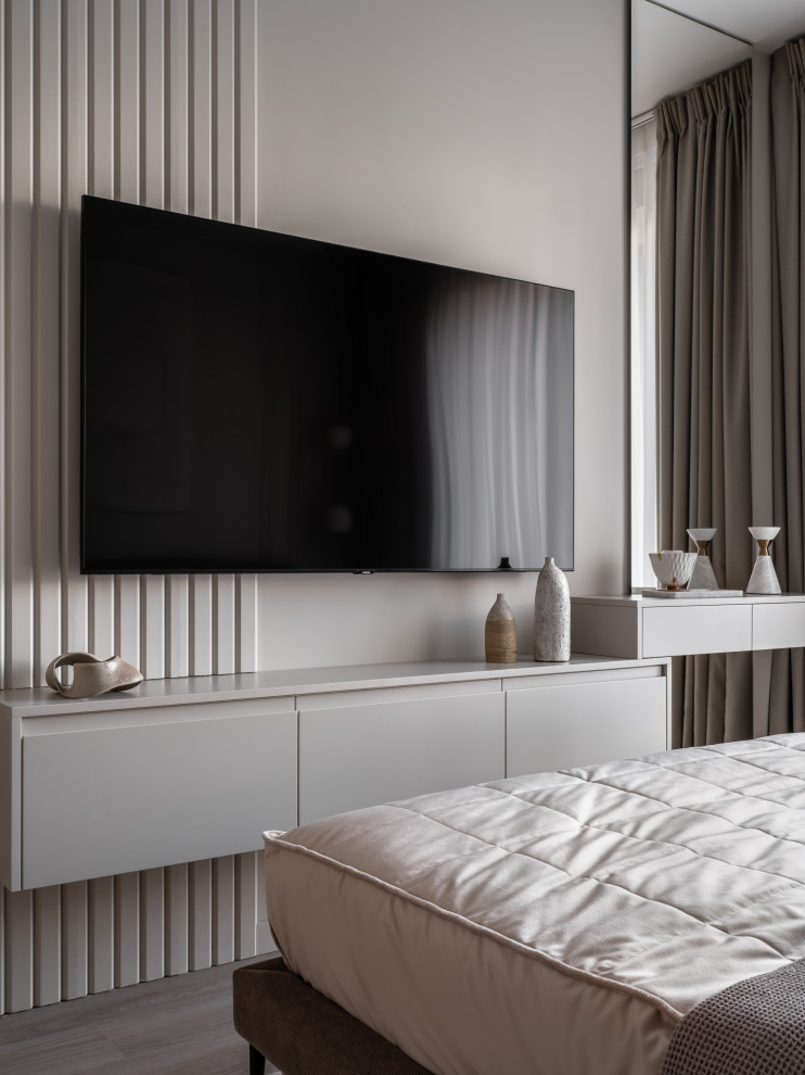 Дизайн интерьера квартиры в современном стиле в ЖК Метрополия