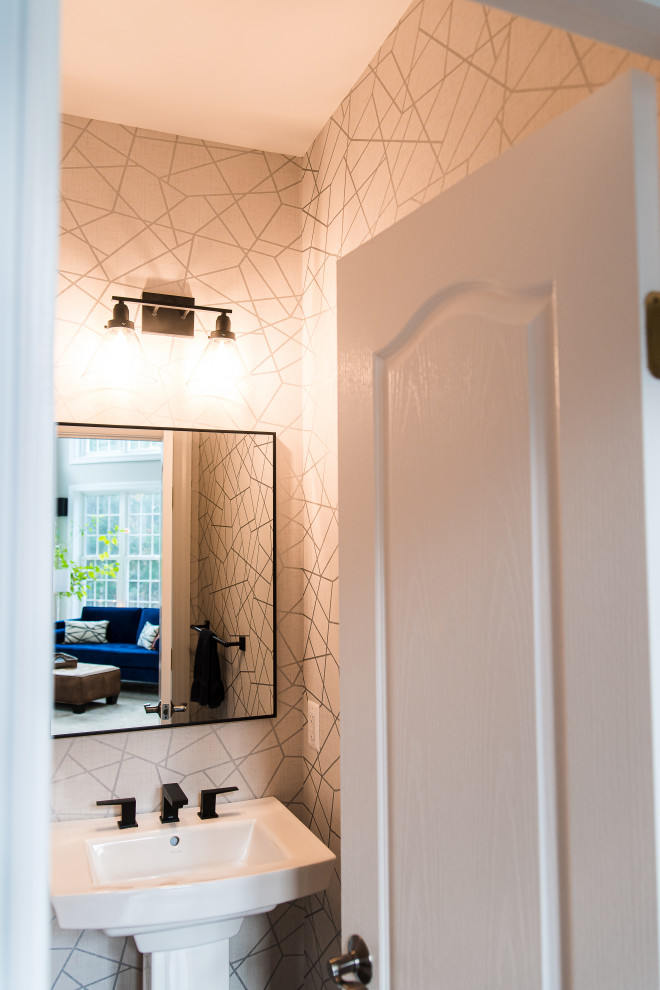 Home design - transitional home design idea in Baltimore