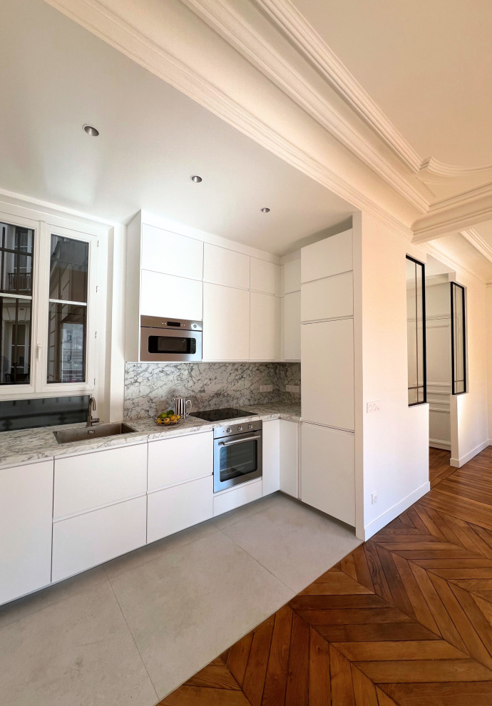 PIO | Rénovation complète d'un haussmannien avec un objectif D versus F au DPE