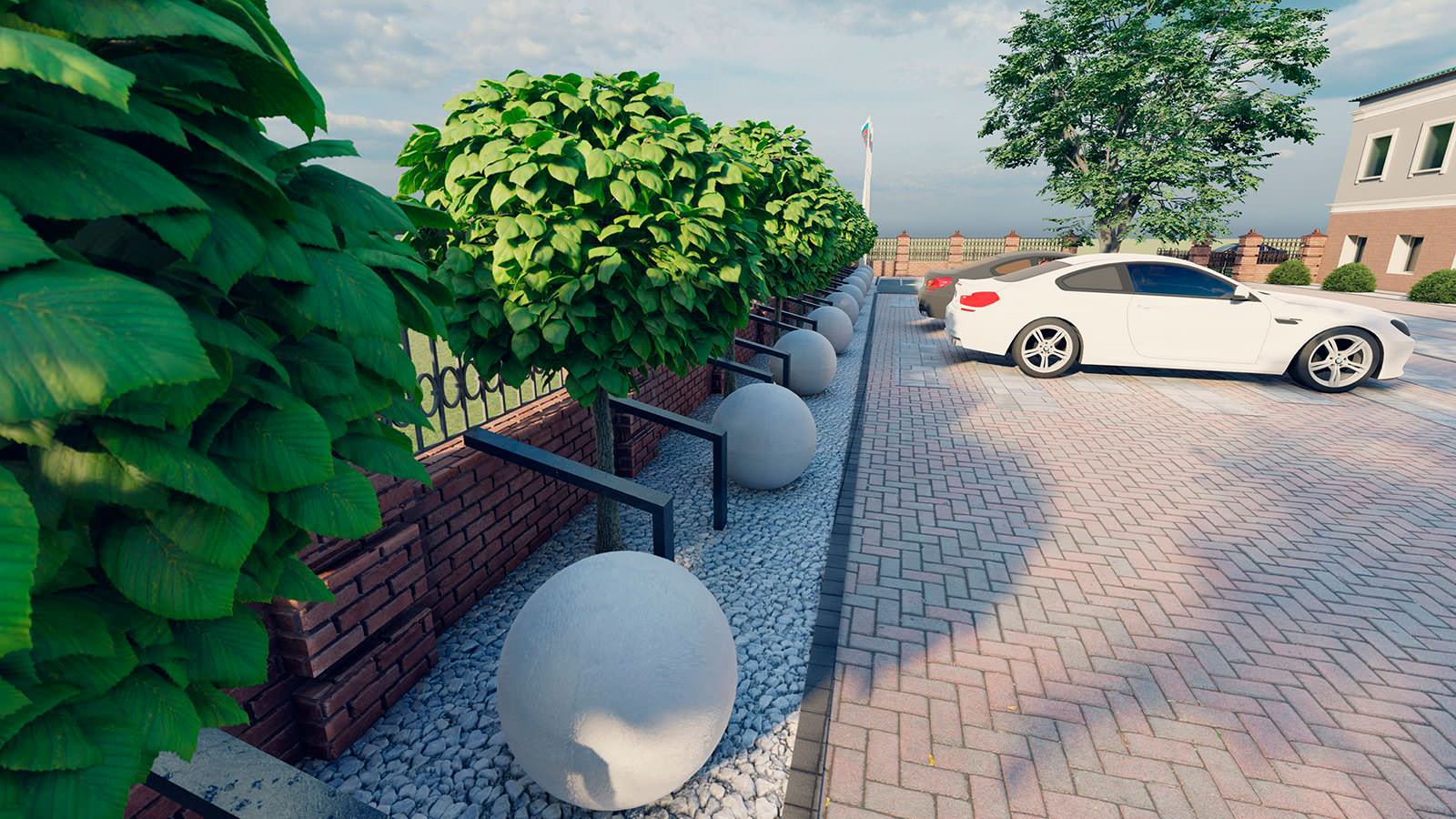 Концепция благоустройства территории