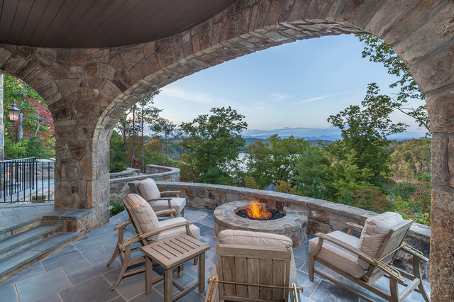 Top Ridge rustico-terraza-y-balcon