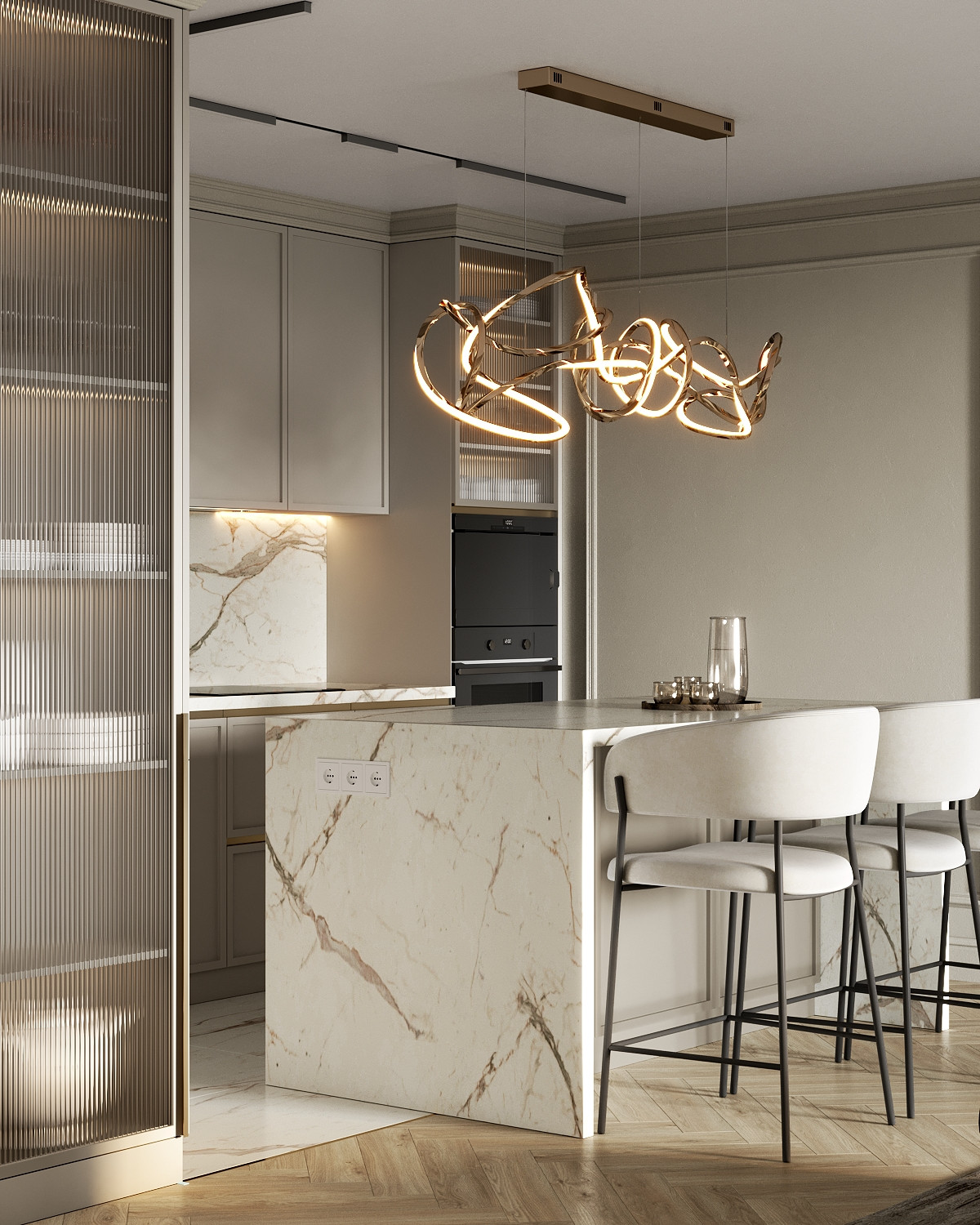 Neoclassical Apartment