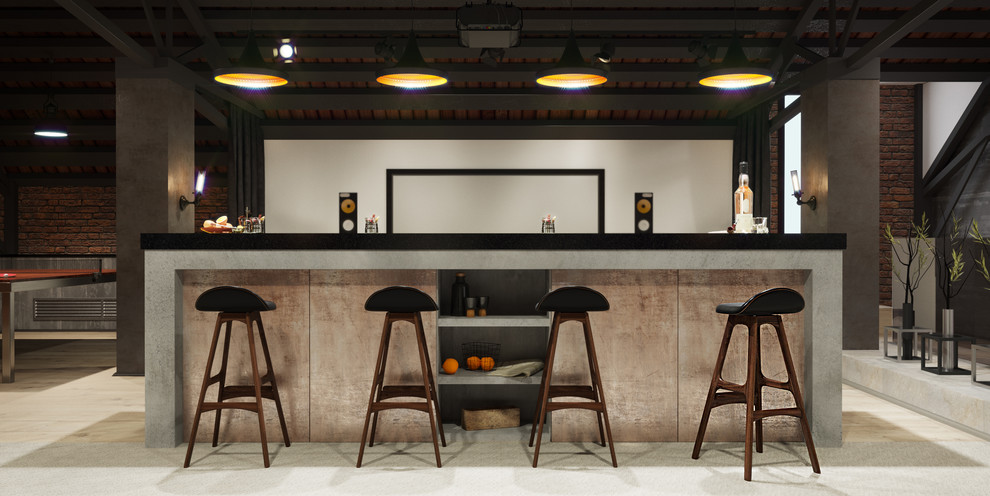 2-уровневая холостяцкая квартира