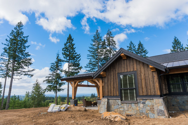 Flooring, Exterior Siding, and Interior Siding montagne-facade