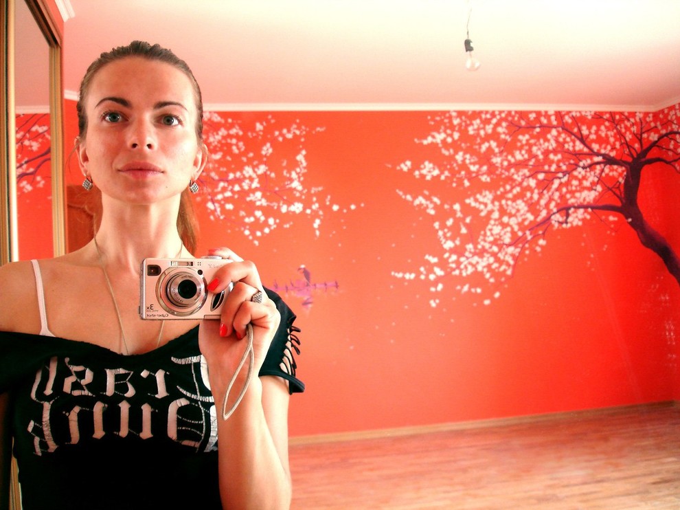 Роспись "Сакура"