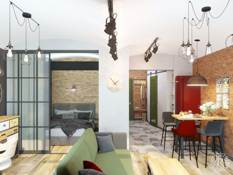 Апартаменты в стиле лофт в Москве