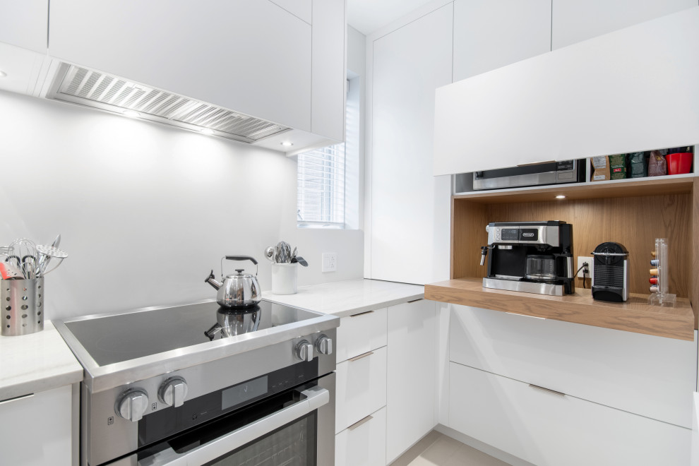 Modern Minimalist Kitchen Montreal