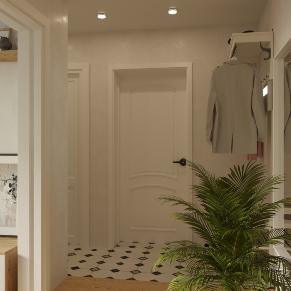 Полный проект двухкомнатной квартиры