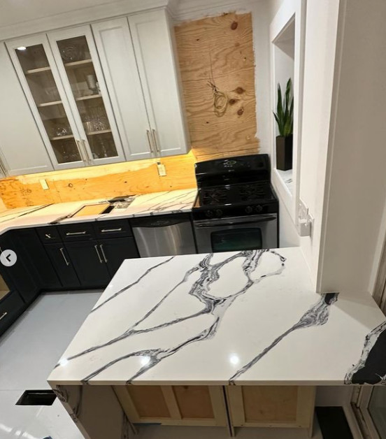 Marbled Countertops