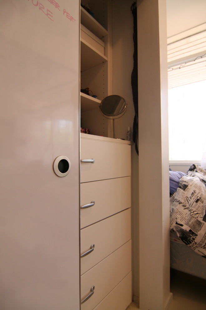 This is an example of a contemporary storage and wardrobe in Baltimore.