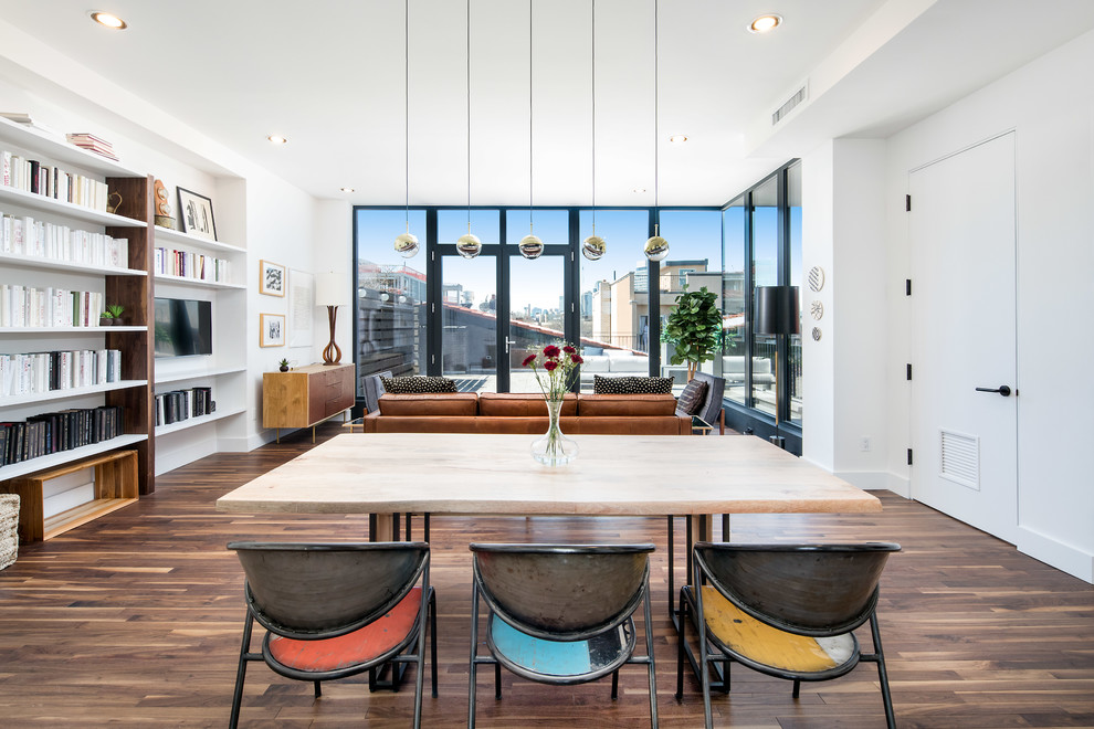 Design ideas for a contemporary home design in New York.