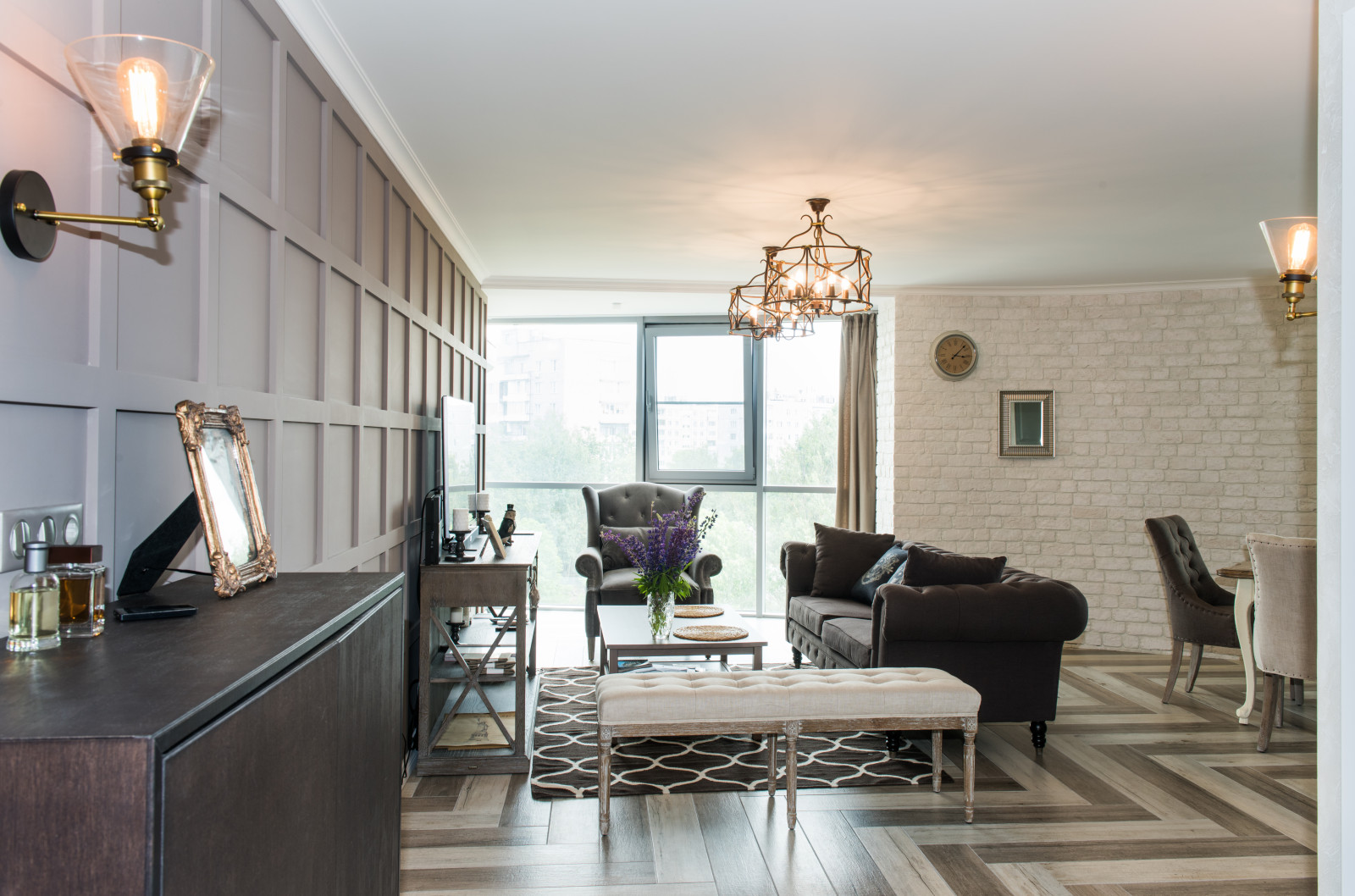 Винтажная квартира на Новочернушенском