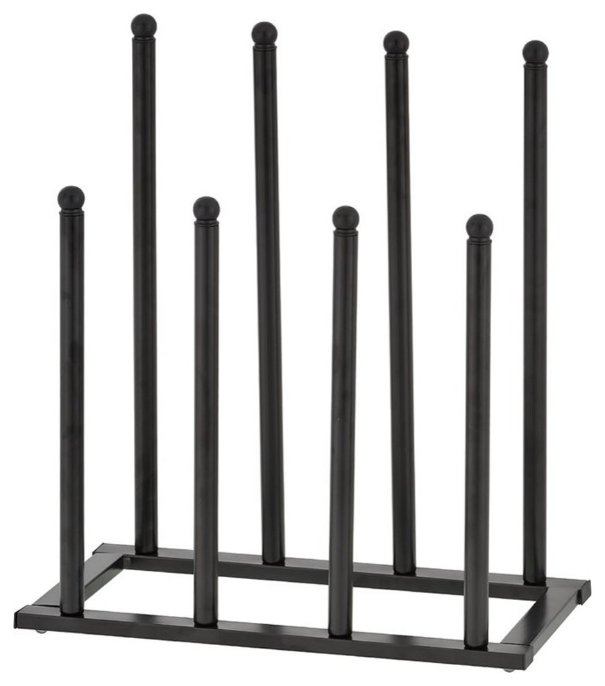 Alexent Traditional Bamboo Wood Boot Rack Free Standing Shoe Organizer