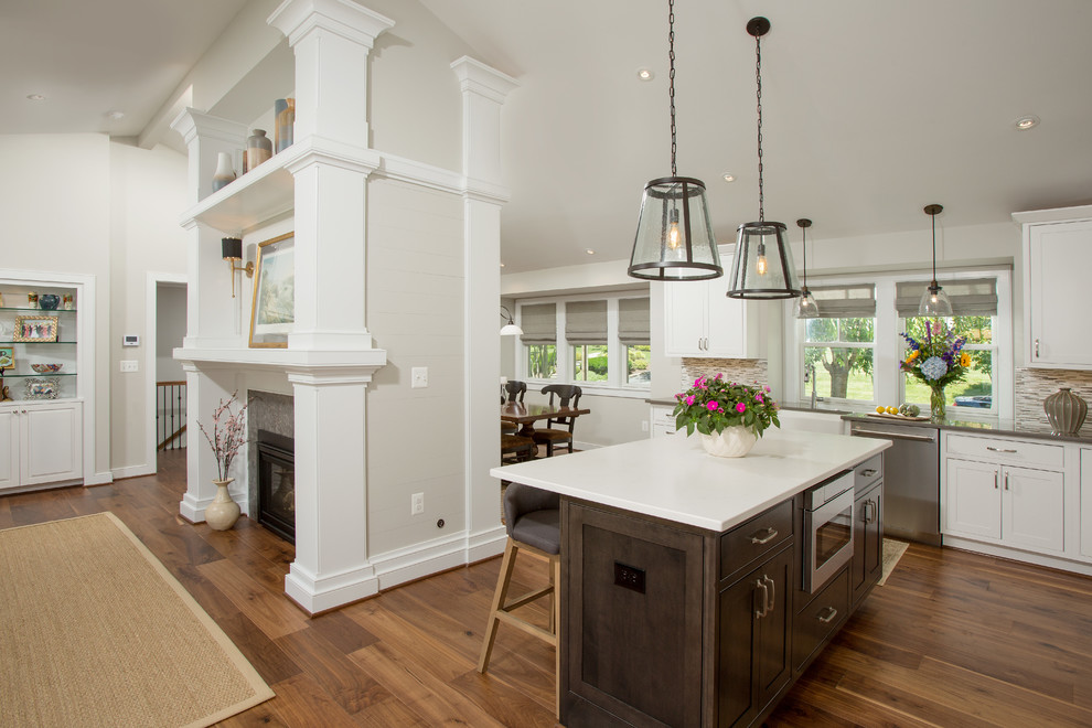 Transitional kitchen photo in DC Metro
