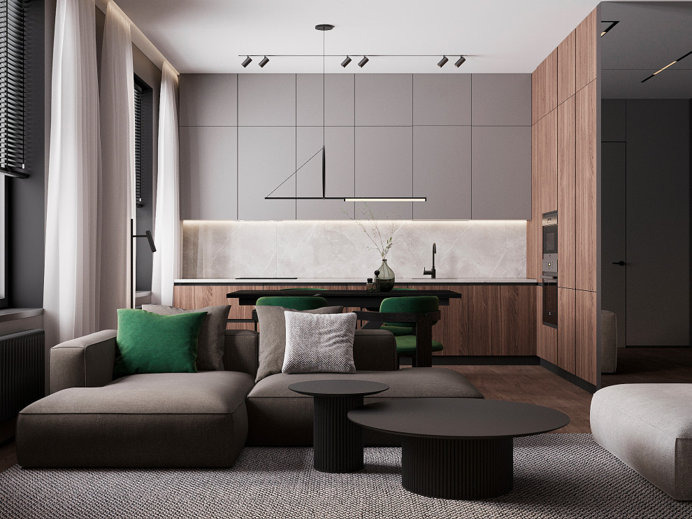 Дизайн-проект квартиры в ЖК «Фонвизинский» 83 кв.м