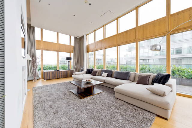 Modern Penthouse contemporary-living-room
