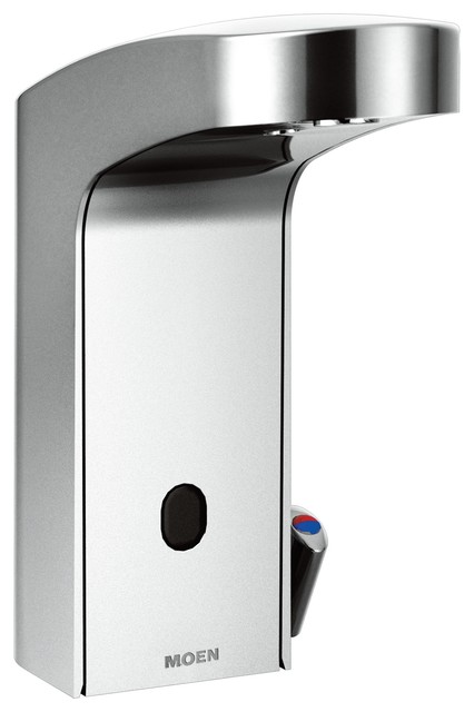 Moen M-POWER Chrome One-Handle Sensor-Operated Lavatory Faucet 8552AC