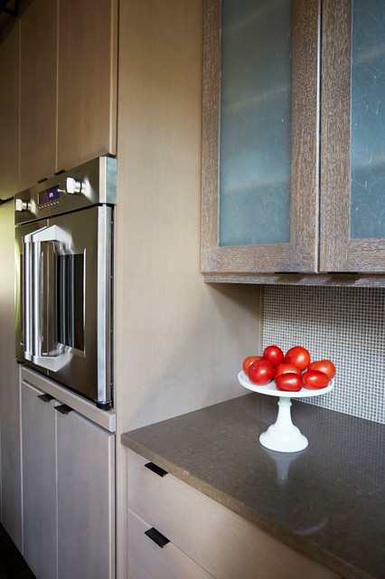 Chicago Industrial loft Kitchen.  Designed by Fred  Alsen of fma Interior Design trendy-koekken