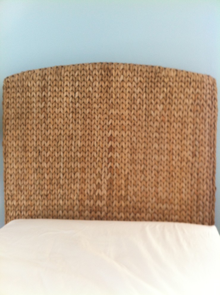 Full bed with twin headboard