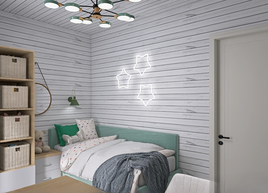 Детская для младшей дочери в загородном доме