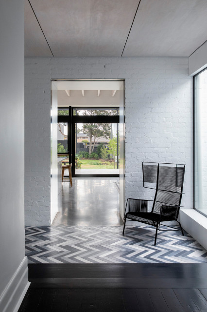 Connecting spaces contemporary-hall