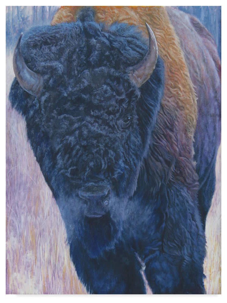 Rusty Frentner 'Bull' Canvas Art, 19"x14"