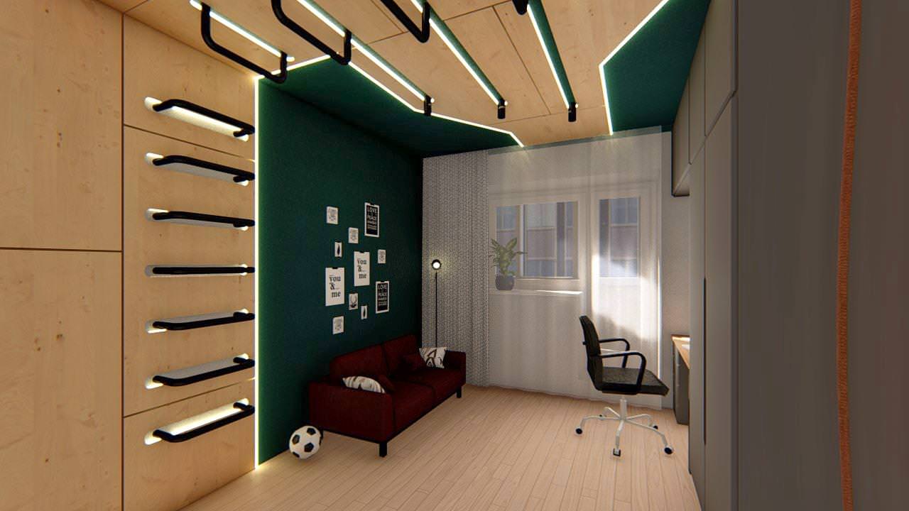 ЖД на Островского, 108 м2