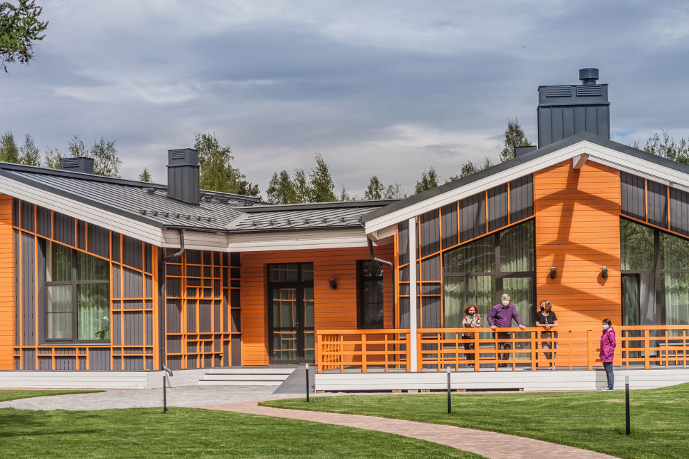 Одноэтажный коттедж в Песках