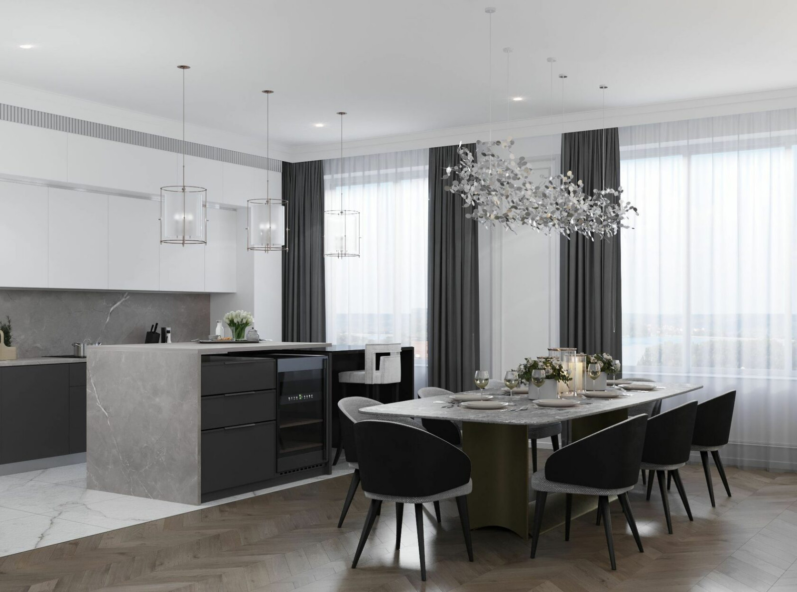 Квартира в ЖК Сердце столицы 120 кв.м