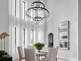 Transitional Dining Room by Haven Design and Construction