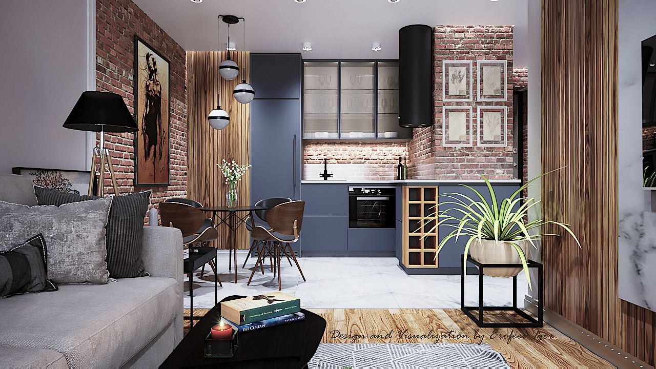 Однушка в ЖК Южный квартал.