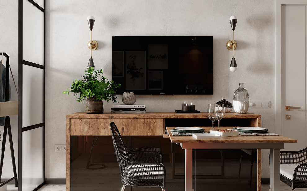 Уютный loft для маленькой квартиры-студии.