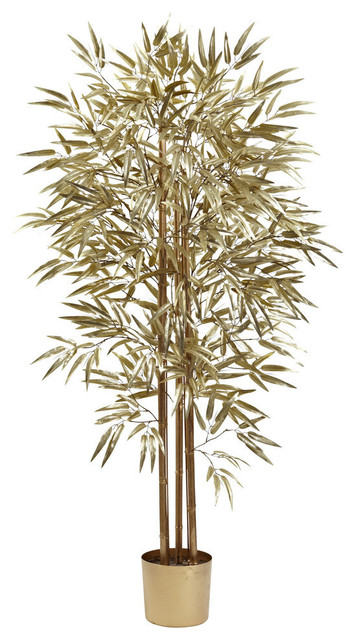 5' Golden Bamboo Tree, Green