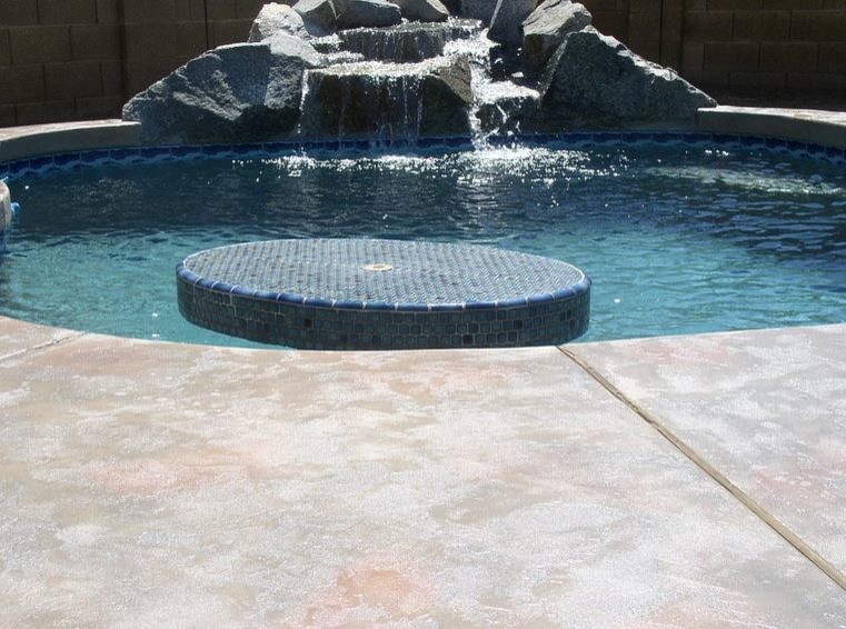 Example of a trendy pool design in Phoenix
