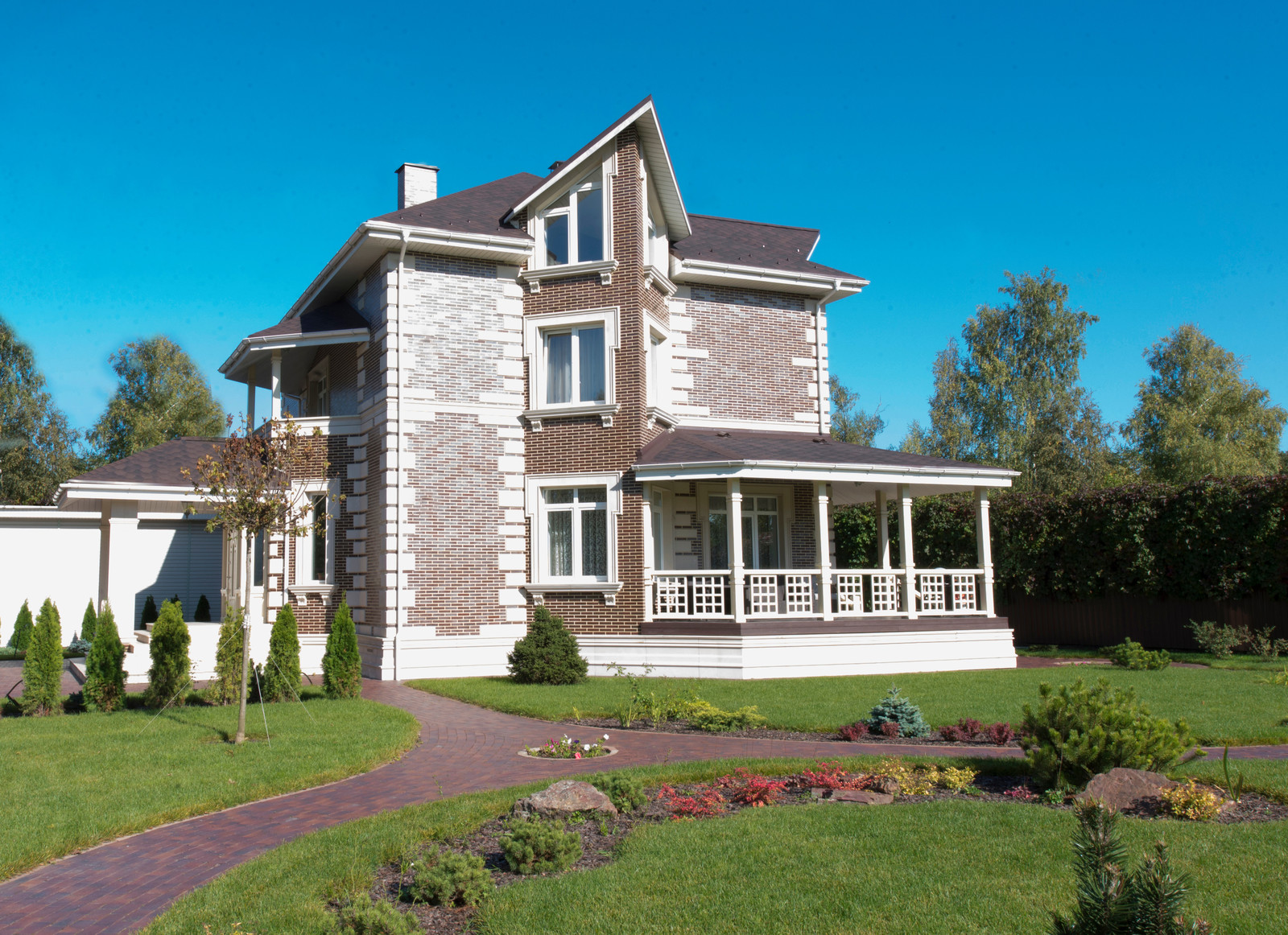 Дом в классическом "Британском Стиле" девятнадцатого века.