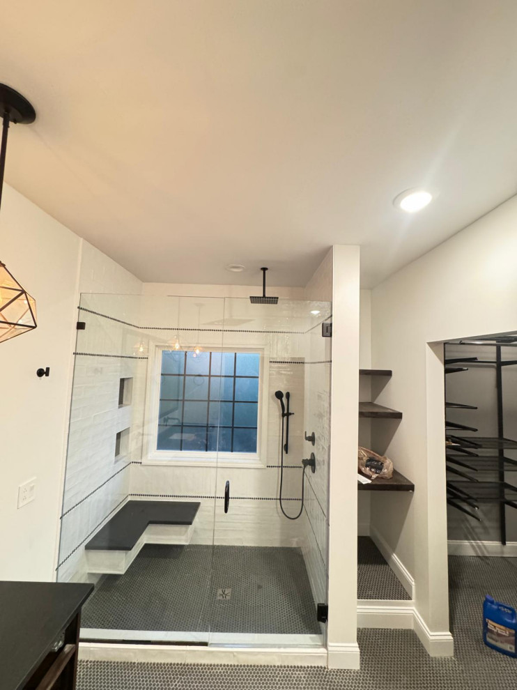 Modern Contemporary Shower Remodel -Peninsula Park Lndg Hermitage, TN 37076