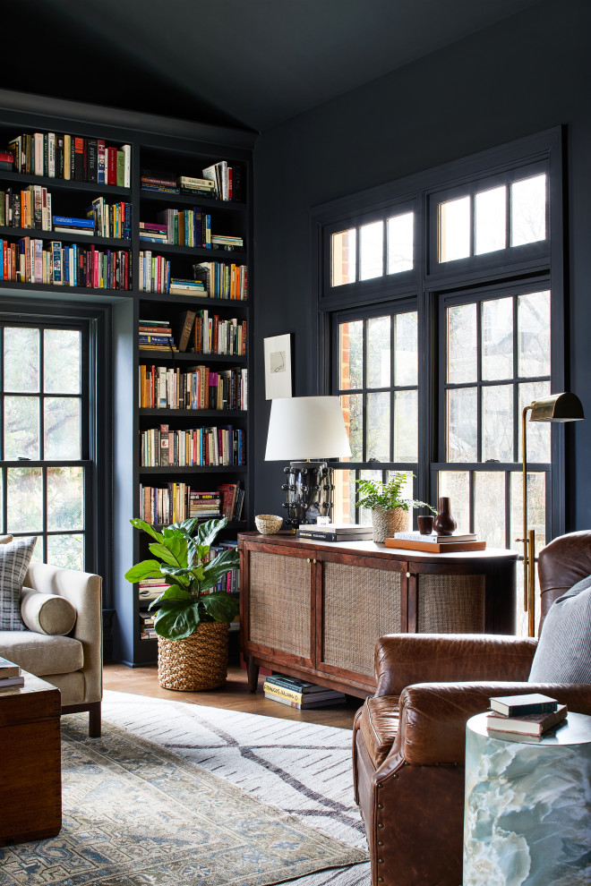 Design ideas for a traditional home office in DC Metro.