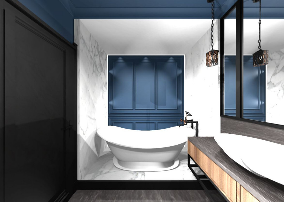 Дом в смешанном стиле