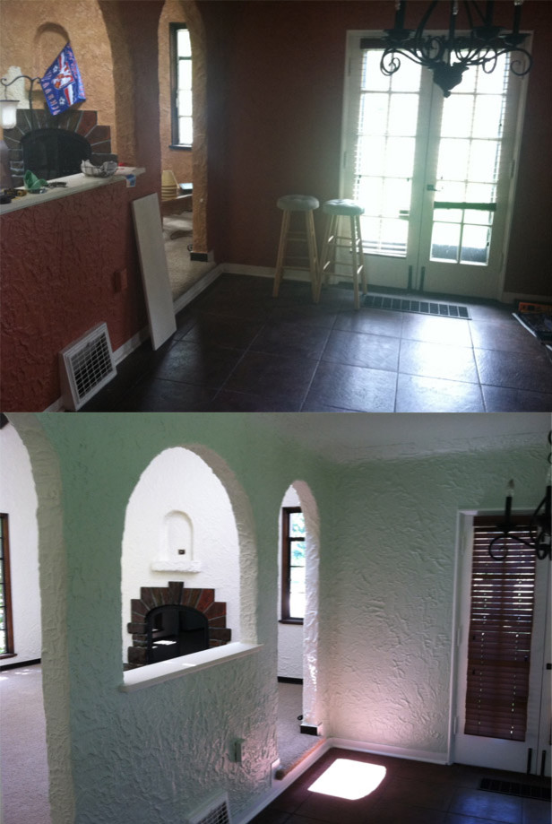 Trim dilemma in old spanish home