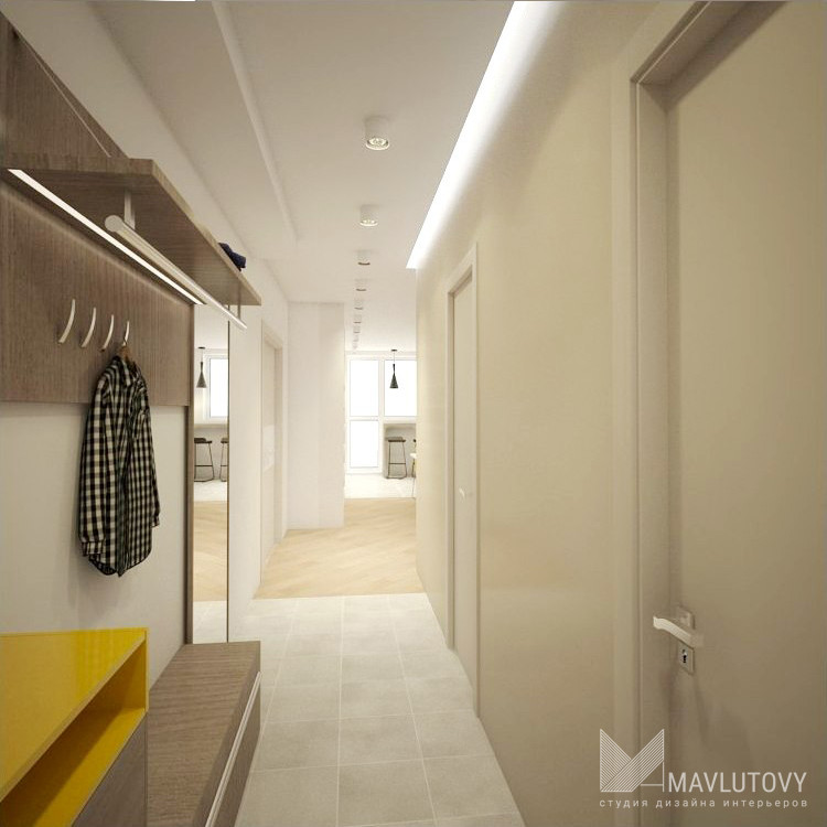 - Современная 3-комнатная квартира в Москве